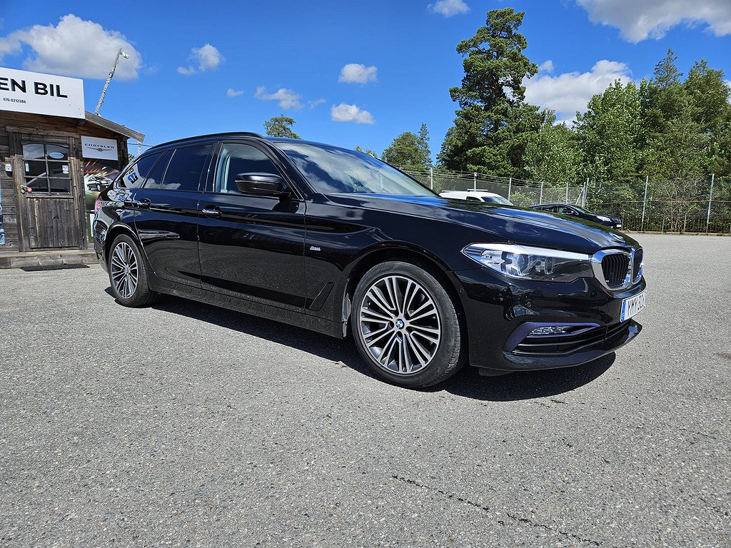 BMW 520 d Touring AUT Sport line Backkam GPS Drag Rattvärme